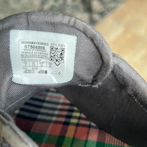 Sperry suede tie sneaker Sz. 8 - Picture 5 of 7